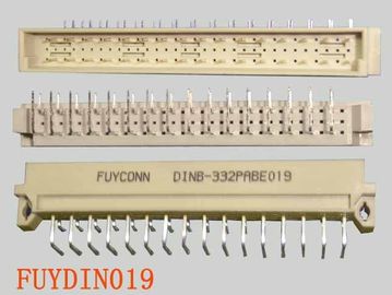 3 αρσενικός Β σειρών 32P τύπος DIN 41612 ευρο- συνδετήρας 2.54mm σωστής γωνίας υποδοχών βουλωμάτων συνδετήρων πίσσα