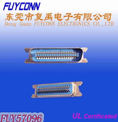 50 αρσενικός συνδετήρας συνδετήρων SMT Centronic καρφιτσών για τον πίνακα πιστοποιημένο UL PCB 1.6mm