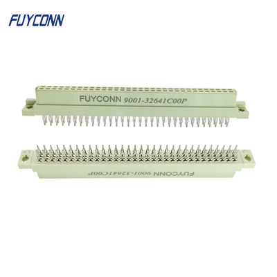 Θηλυκός συνδετήρας PCB Eurocard συνδετήρων 2Rows 16pin 32pin 64pin Solderless DIN41612