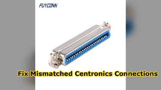 Προσαρμογέας αλλαγής φύλου Centronics 50 ακίδων από θηλυκό σε θηλυκό