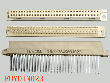 Τύπος DIN - 2 σειρές 64 συνδετήρας Eurocard DIN 41612 τύπων δοχείων Β καρφιτσών, ευθύς συνδετήρας 2.54mm PCB πίσσα