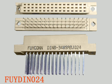 Το Β δακτυλογραφεί το δοχείο DIN 41612 3 σειρών ευθύς θηλυκός συνδετήρας Eurocard συνδετήρων 48P