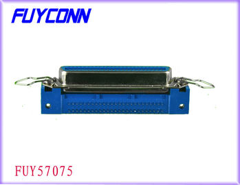 36 θηλυκός συνδετήρας εκτυπωτών σωστής γωνίας PCB Centronic καρφιτσών με το συνδετήρα και Boardlock εγγυήσεων