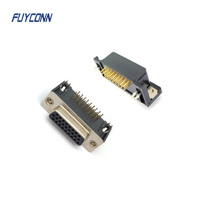 Σύνδεσμος PCB υψηλής πυκνότητας D-SUB Θηλυκό, 15pin 26pin 44pin 62Pin DSUB Connector