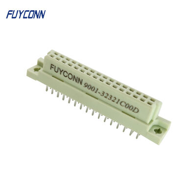Αντικαταστήστε Harting P/N 09 22 232 6824 DIN 41612 2B032FS-2, Τύπος σήματος DIN 2B Θηλυκή ίσια 32-πολική κόλληση