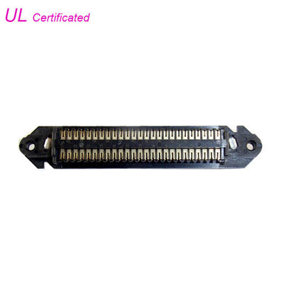 Θηλυκός συνδετήρας Centronics 50 καρφιτσών IDC με την άνοιξη πιστοποιημένο UL