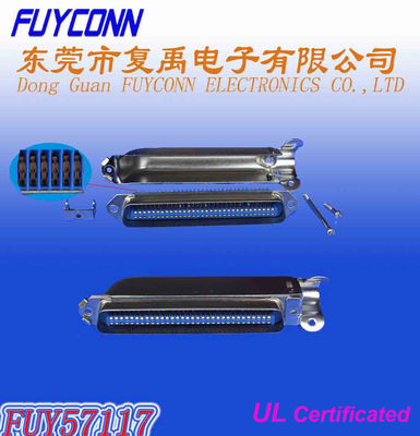 57-70640 συνδετήρας 90 Amphenol αρσενικό βούλωμα βαθμού IDC 32 ζευγάρια συνδετήρων 64 καρφίτσα για Huawei DSLAM