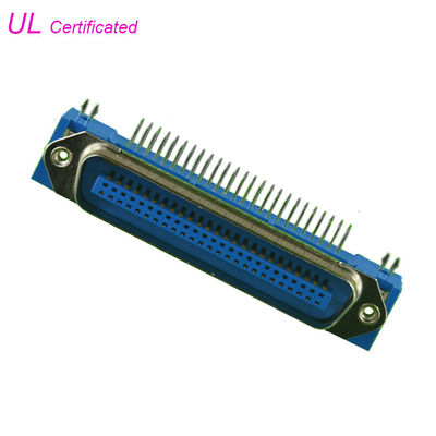 PCB 14 συνδετήρας πιστοποιημένο UL σωστής γωνίας βουλωμάτων DDK Centronic καρφιτσών