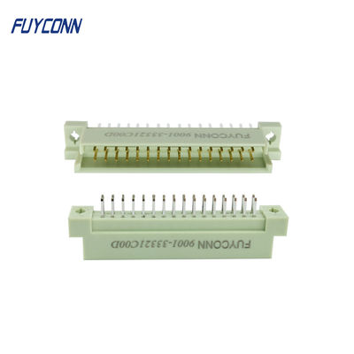 συνδετήρας 2 σειρών 2*16P 32Pin αρσενικός PCB PCB Eurocard DIN41612 συνδετήρων κάθετος