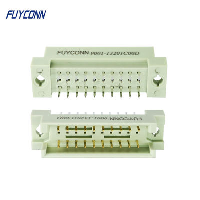 Ευθύ PCB 20Pin DIN 41612 συνδετήρας 3 αρσενικός συνδετήρας Eurocard βουλωμάτων σειρών