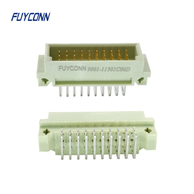 DIN 41612 3 αρσενικά 90 PCB κλειδαριών πινάκων βαθμού R/A συνδετήρων Eurocard σειρών