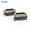 Σωστής γωνίας PCB δ-ΥΠΟ- συνδετήρων αρσενικός βουλωμάτων συνδετήρας καρφιτσών 15 Δ υπο- (9.4mm)