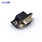 δ-ΥΠΟ- θηλυκός συνδετήρας PCB σωστής γωνίας συνδετήρων 9pin DSUB (8.08mm)