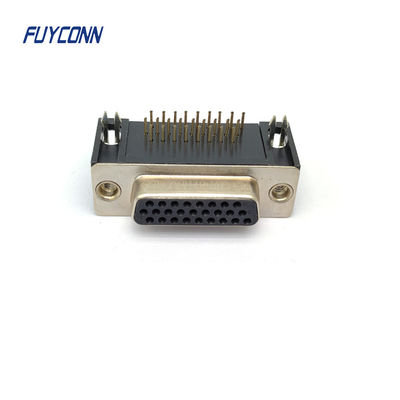 Σύνδεσμος PCB υψηλής πυκνότητας D-SUB Θηλυκό, 15pin 26pin 44pin 62Pin DSUB Connector