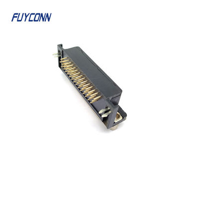 Υψηλής πυκνότητας δεξιά γωνία PCB D-SUB συνδετήρα 15 / 26 / 44 / 62 Pin θηλυκό DB συνδετήρα