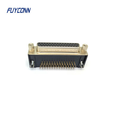 Υψηλής πυκνότητας δεξιά γωνία PCB D-SUB συνδετήρα 15 / 26 / 44 / 62 Pin θηλυκό DB συνδετήρα