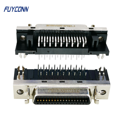 36pin SCSI Servo Connector PCB Solder Cup IDC Crimp 1.27mm Συνεργαστής Προμηθευτής