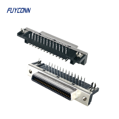 SCSI MDR Connector PCB Solder Cup IDC Crimp 1.27mm 50pin Connector Κίνα