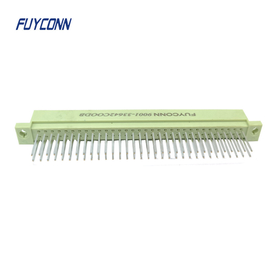 Άντρας DIN41612 Συνδέτης 15mm Καθαρό PCB 2 σειρές 2*32pin 64pin Eurocard Connector