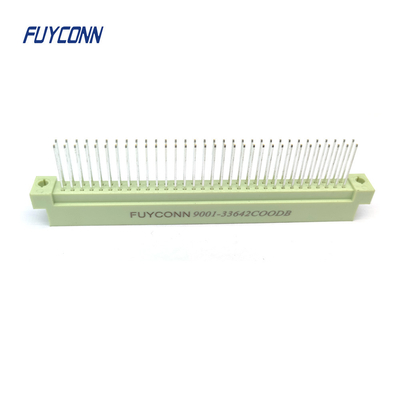 Άντρας DIN41612 Συνδέτης 15mm Καθαρό PCB 2 σειρές 2*32pin 64pin Eurocard Connector