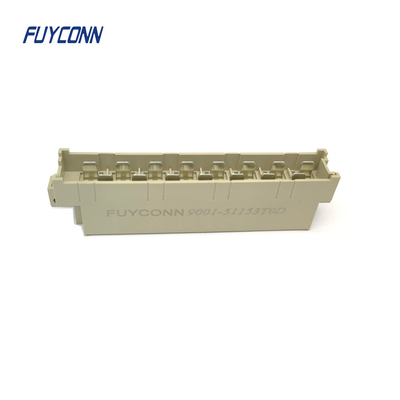 Ηλεκτρικός σύνδεσμος DIN41612 Κίνα PCB R/A 7+8 15Pin 5.08mm αρσενικός σύνδεσμος