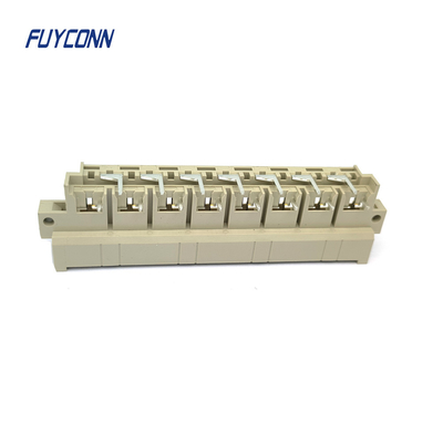 Ηλεκτρικός σύνδεσμος DIN41612 Κίνα PCB R/A 7+8 15Pin 5.08mm αρσενικός σύνδεσμος