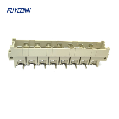 Ηλεκτρικός σύνδεσμος DIN41612 Κίνα PCB R/A 7+8 15Pin 5.08mm αρσενικός σύνδεσμος