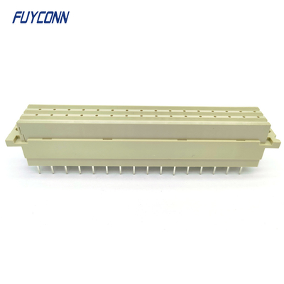 Γυναικεία Δύναμη DIN41612 Συνδετήρας PCB Vertical 3 * 16pin 48Pin 5.08mm Pitch Connector Κίνα