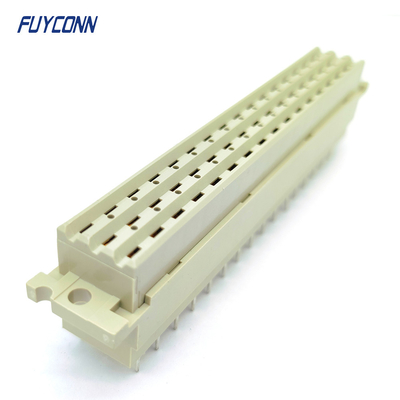 Γυναικεία Δύναμη DIN41612 Συνδετήρας PCB Vertical 3 * 16pin 48Pin 5.08mm Pitch Connector Κίνα