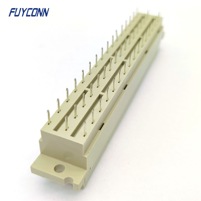 Γυναικεία Δύναμη DIN41612 Συνδετήρας PCB Vertical 3 * 16pin 48Pin 5.08mm Pitch Connector Κίνα