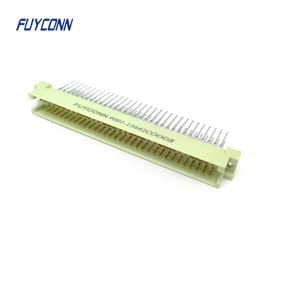 Άνδρας χωρίς συγκόλληση 2*32P 13mm 64pin DIN 41612 Συνδέτης 2.54mm Συνδέτης Κατασκευή