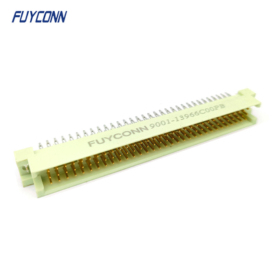 Πίνακας PCB χωρίς συγκόλληση 3 * 32P 96pin Προμηθευτής Euorcard αρσενικό DIN41612 Συνδέτης W / Harpoon