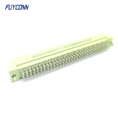 Πίνακας PCB χωρίς συγκόλληση 3 * 32P 96pin Προμηθευτής Euorcard αρσενικό DIN41612 Συνδέτης W / Harpoon