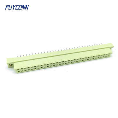 DIN41612 Εταιρεία συνδετήρων 2 σειρές 2*32P 64P PCB θηλυκό 41612 Συνδετήρας W/ Harpoon