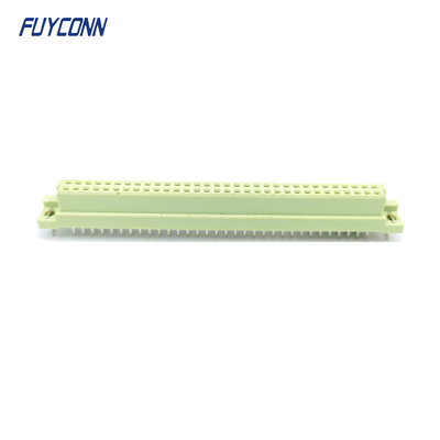 DIN41612 Εταιρεία συνδετήρων 2 σειρές 2*32P 64P PCB θηλυκό 41612 Συνδετήρας W/ Harpoon