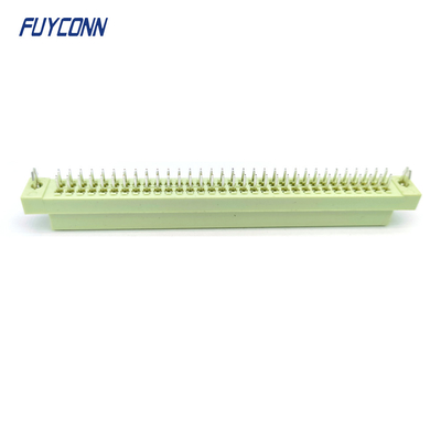 DIN41612 Εταιρεία συνδετήρων 2 σειρές 2*32P 64P PCB θηλυκό 41612 Συνδετήρας W/ Harpoon