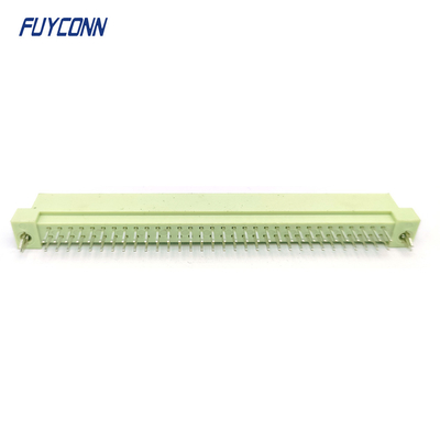 DIN41612 αρσενικό σύνδεσμο 64Pin ευθεία PCB 2 σειρές 2 * 32pin Eurocard σύνδεσμος W / Harpoon