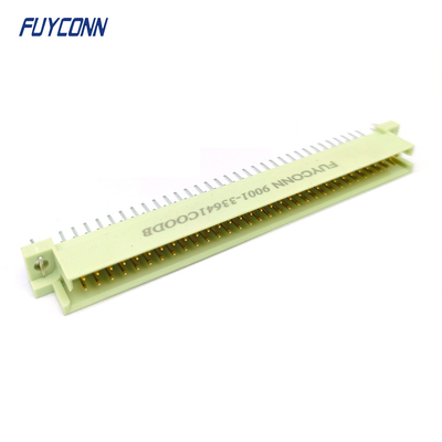 DIN41612 αρσενικό σύνδεσμο 64Pin ευθεία PCB 2 σειρές 2 * 32pin Eurocard σύνδεσμος W / Harpoon