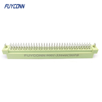DIN41612 2 σειρές σύνδεσμος 64pin 2 * 32P αρσενικό σύνδεσμος πιν W / harpoon