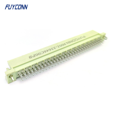 DIN41612 2 σειρές σύνδεσμος 64pin 2 * 32P αρσενικό σύνδεσμος πιν W / harpoon