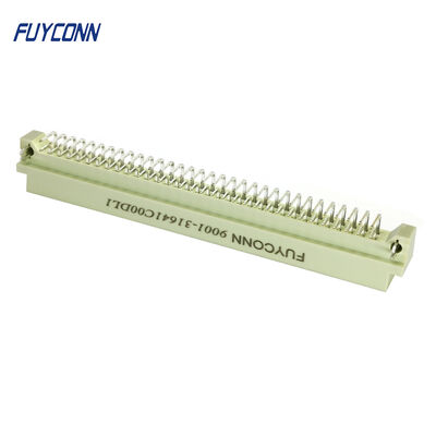 Αντικατάσταση Harting P/N 09 02 364 6921, Τύπος σήματος DIN B Αρσενικό Συγκόλλησης Γωνιακό με Κλιπ 64-πολικό