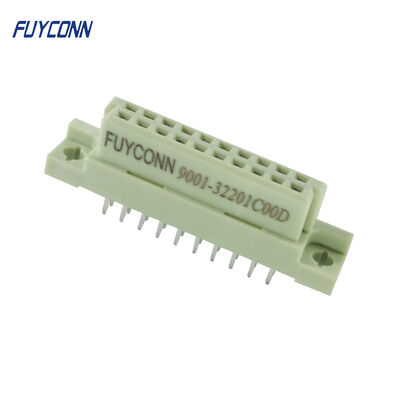 Αντικατάσταση Harting P/N 09 24 220 6824 DIN 41612 3B020FS-2, DIN Σημαντικό τύπου 3B Γυναικεία συγκόλληση 20 πόλων