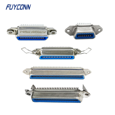 Θηλυκός συνδετήρας 14pin 24pin 36pin 50pin 64pin Centronic φλυτζανιών ύλης συγκολλήσεως
