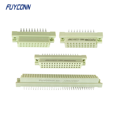 Θηλυκό 3 σειρές 30pin 48pin 96pin συνδετήρων Solderless Eurocard καρφιτσών Τύπου