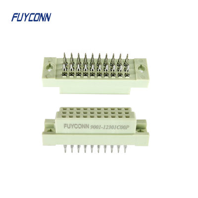 Χωρίς συγκόλληση κόμβος Γυναικεία Eurocard Connector 3 σειρές 3x10pin 20pin 30pin DIN41612