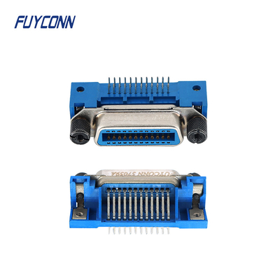 24pin ieee-488 θηλυκός συνδετήρας 24 PCB Centronic σωστής γωνίας τρόπος