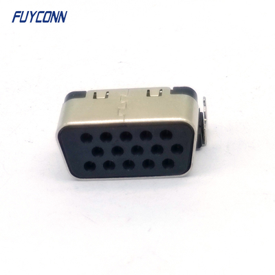Θηλυκή 0.9mm VGA δ-ΥΠΟ- πιό μικρή ακτινοβολία συνδετήρων 15pin