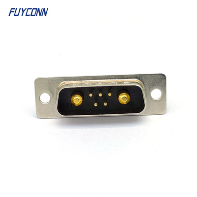 7Pin ευθείς δ-ΥΠΟ- συνδετήρες PCB, υψηλής τάσης συνδετήρας DB 7W2 αρσενικός