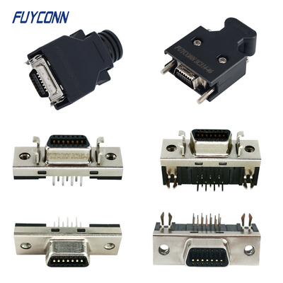 14pin SCSI 1.27mm Connector PCB / Solder Cup/ IDC Crimping Γυναίκα / Άντρας