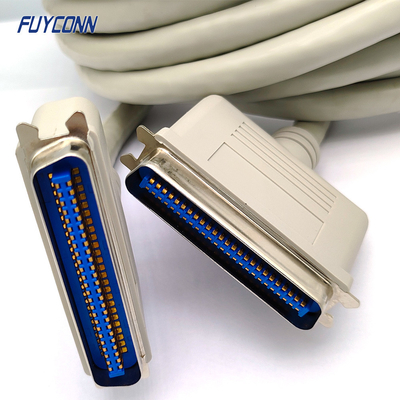 IEEE-1284 50pin Solder Cup Centronics Connector Παράλληλο καλώδιο εκτυπωτή CN50 έως CN50